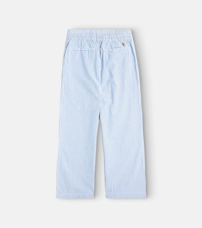 Cotton seersucker pants