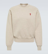 Ami De Cœur cotton jersey sweatshirt