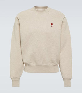 Ami De Cœur cotton jersey sweatshirt