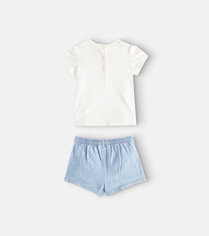 Baby Polo Bear T-shirt and shorts set