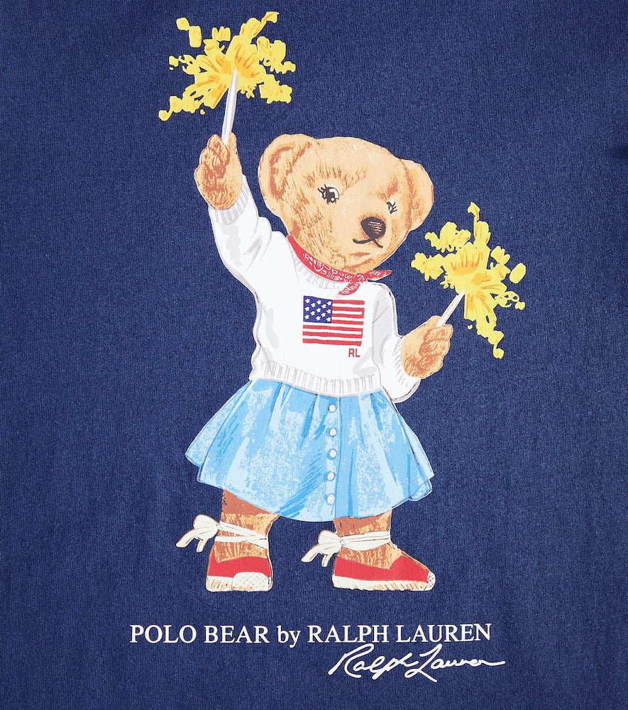 Polo Bear cotton jersey T-shirt dress