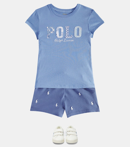 Printed cotton jersey T-shirt