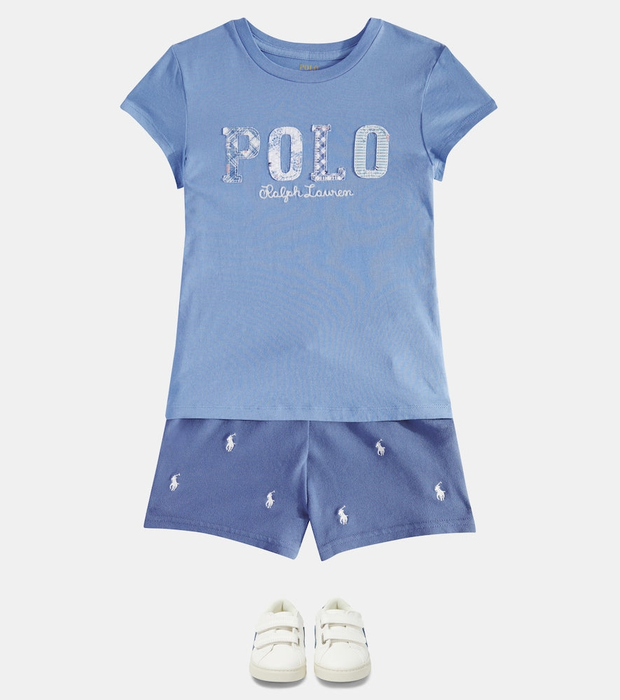 Printed cotton jersey T-shirt