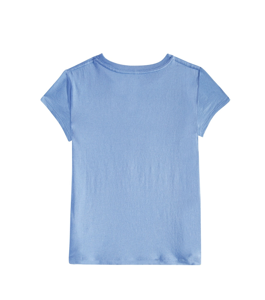 Printed cotton jersey T-shirt