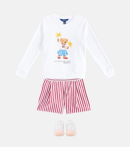 Cotton-blend sweatshirt