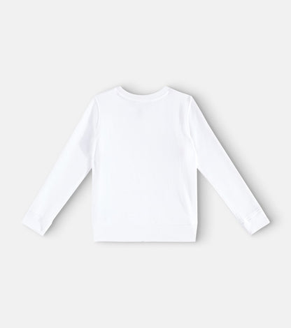 Cotton-blend sweatshirt