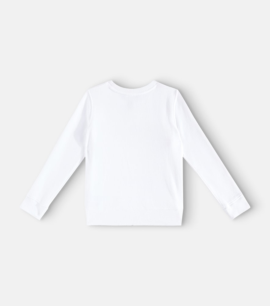 Cotton-blend sweatshirt