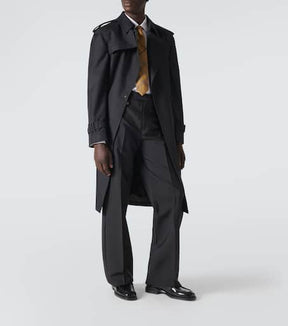 EKD wool and silk straight pants