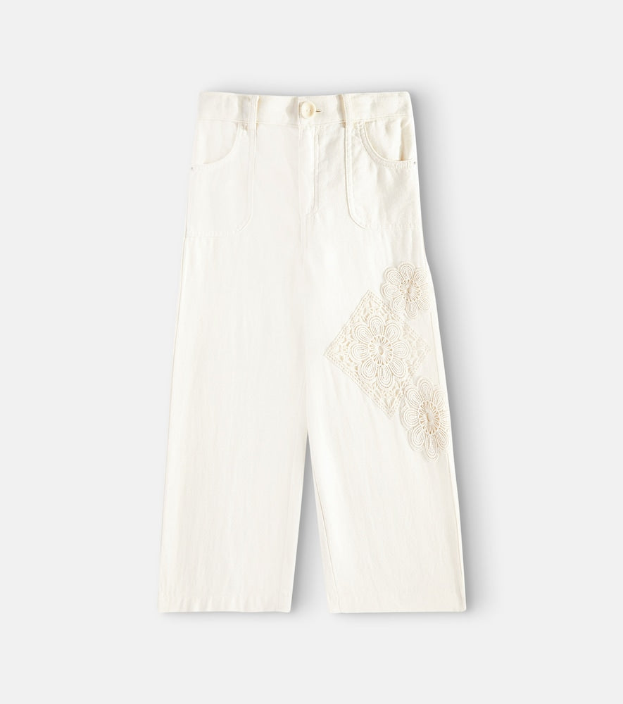 Halliday wide-leg jeans