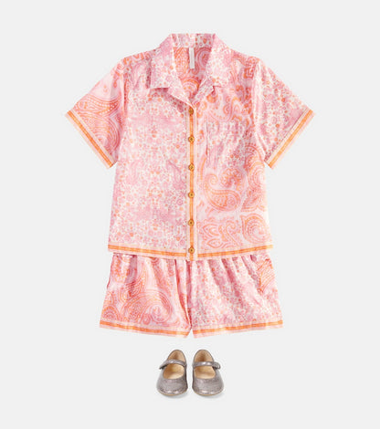 Ottie paisley cotton shirt
