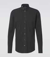 Cotton-blend shirt