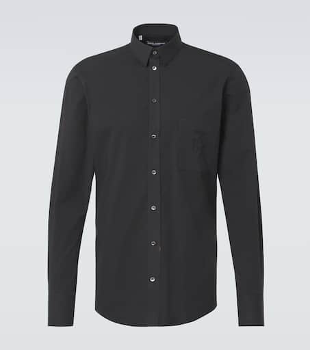 Cotton-blend shirt