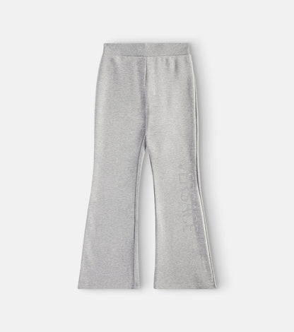 Logo embellished cotton jersey sweatpants