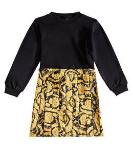 Barocco sweatshirt dress