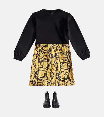 Barocco sweatshirt dress