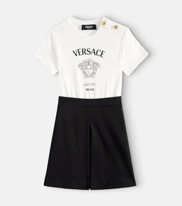 Medusa Milano cotton jersey dress