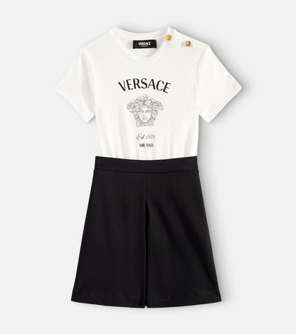 Medusa Milano cotton jersey dress