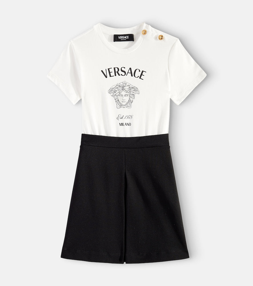 Medusa Milano cotton jersey dress