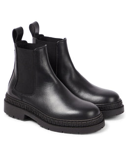 La Medusa leather Chelsea boots