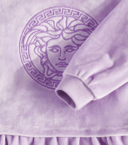 Baby Medusa velvet dress