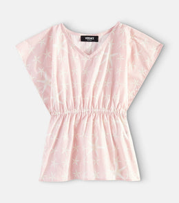 Printed cotton kaftan