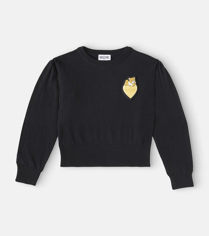 Teddy Bear cotton and wool sweater