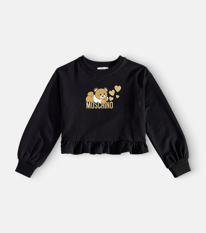 Teddy Bear cotton-blend sweatshirt