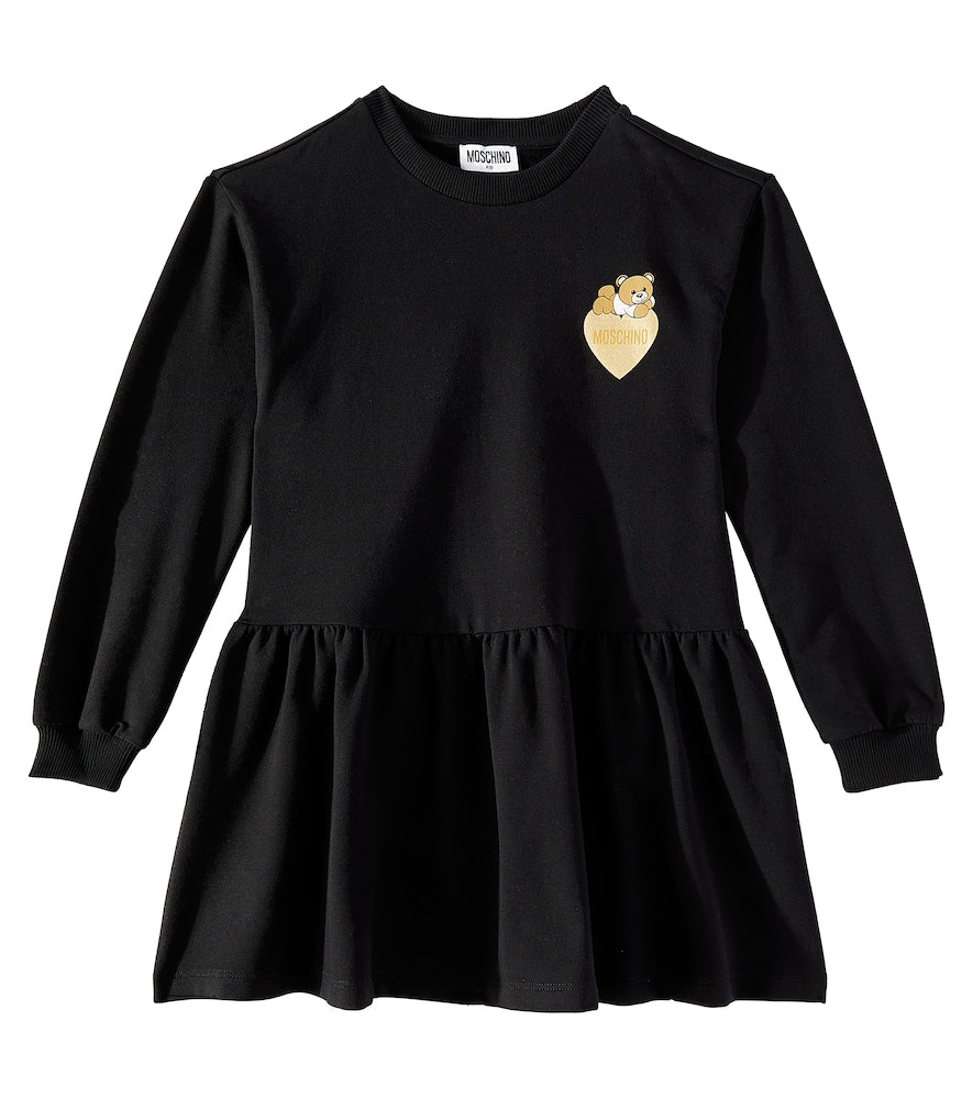 Teddy Bear cotton-blend dress