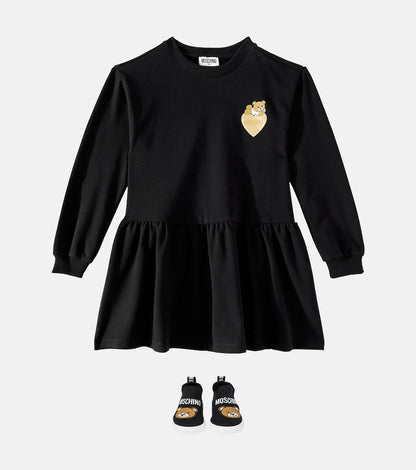 Teddy Bear cotton-blend dress