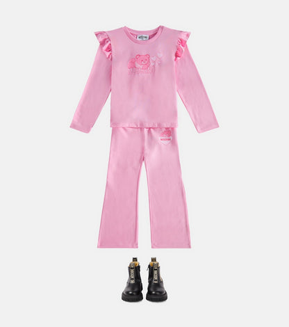 Teddy Bear cotton-blend sweatpants