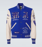 Dream Team appliqué varsity jacket