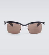 Runway rectangular sunglasses