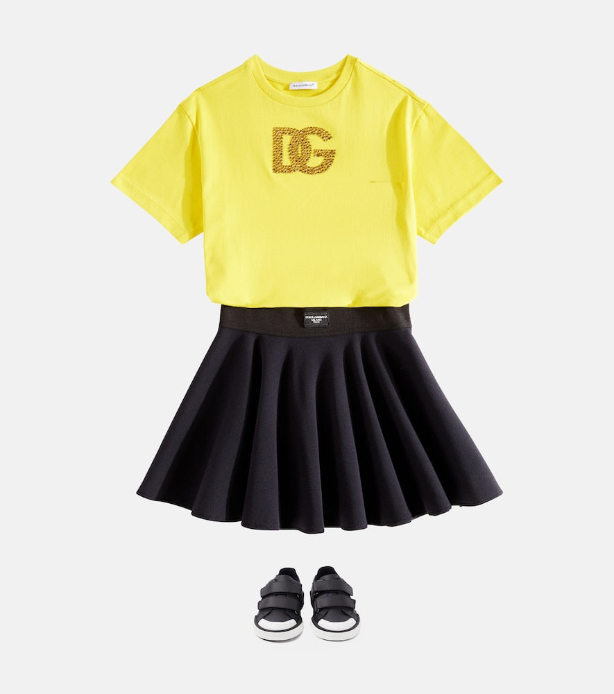 DG cotton jersey T-shirt