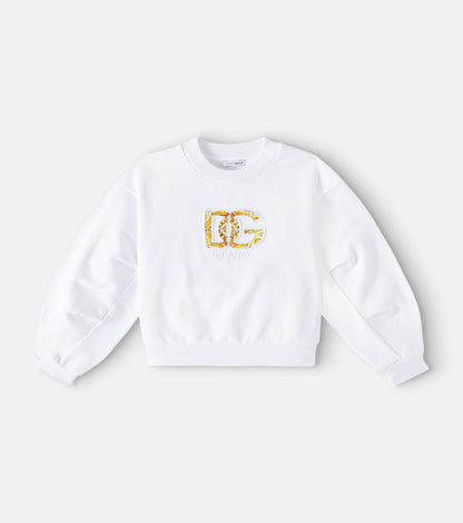 Logo cotton jersey sweatshirt