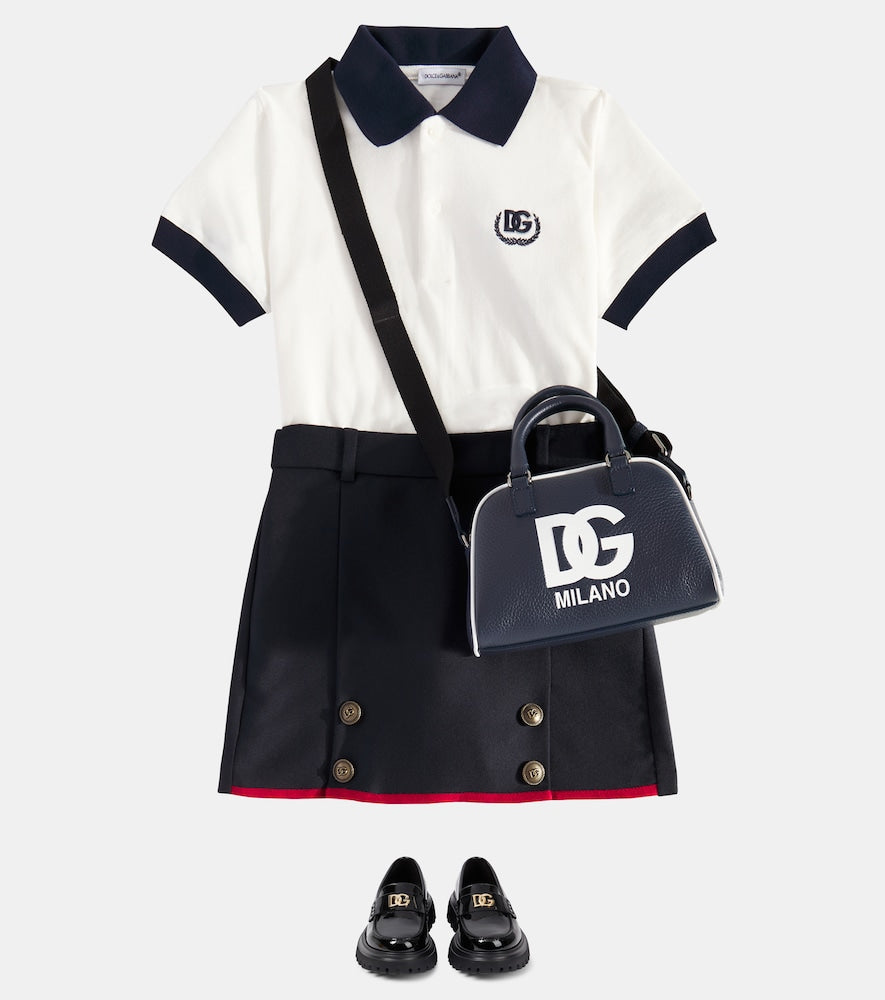 Wool skort