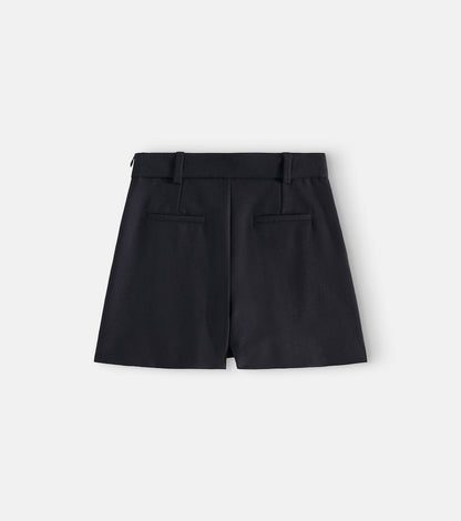Wool skort