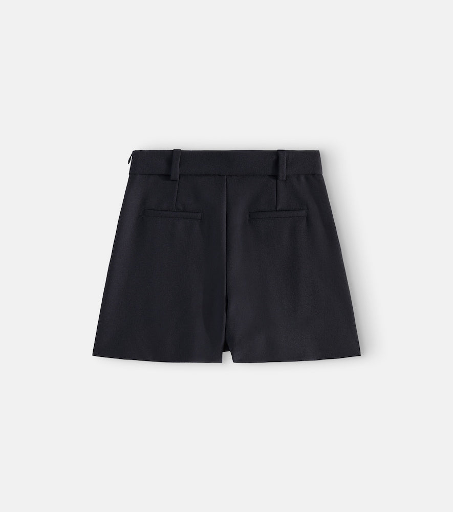 Wool skort