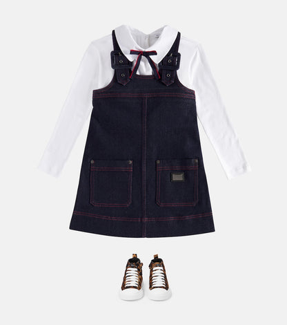 Denim dress