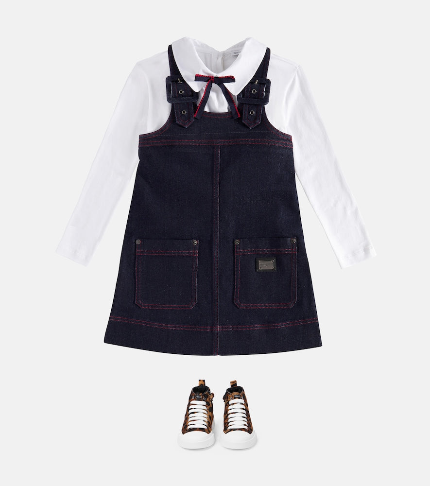 Denim dress