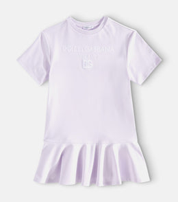 Cotton-blend dress