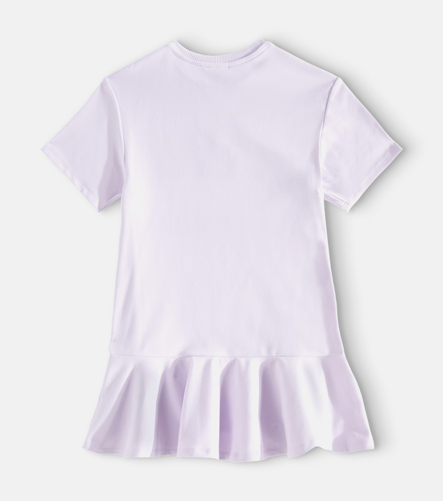 Cotton-blend dress