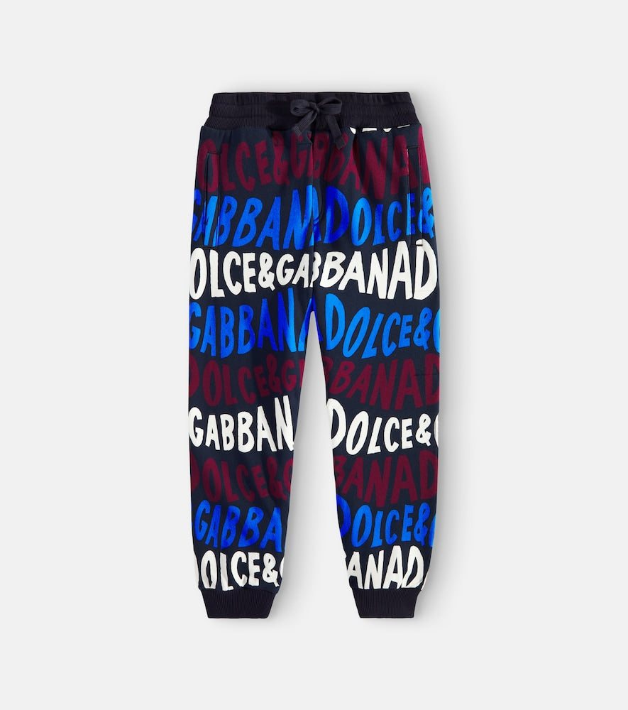 Logo cotton sweatpants