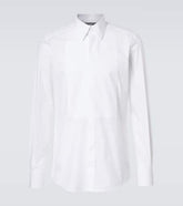 Cotton tuxedo shirt
