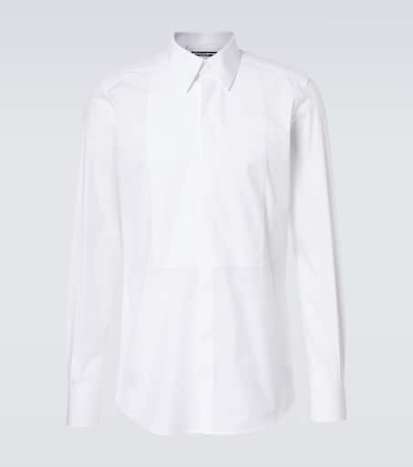 Cotton tuxedo shirt