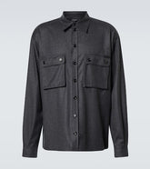 Virgin wool shirt