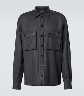 Virgin wool shirt