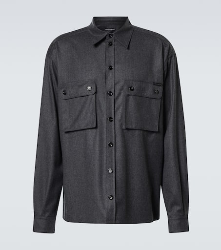 Virgin wool shirt