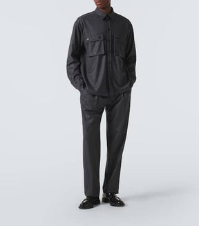 Virgin wool shirt