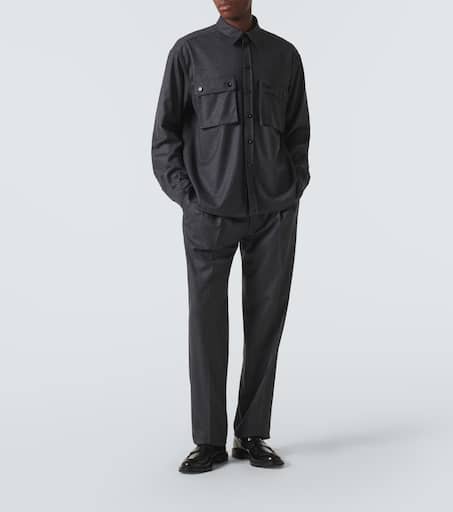Virgin wool shirt