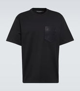 Oversized cotton jersey T-shirt